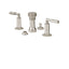Aquabrass 4-Hole Bidet Faucet Set Brushed Gold - image 4