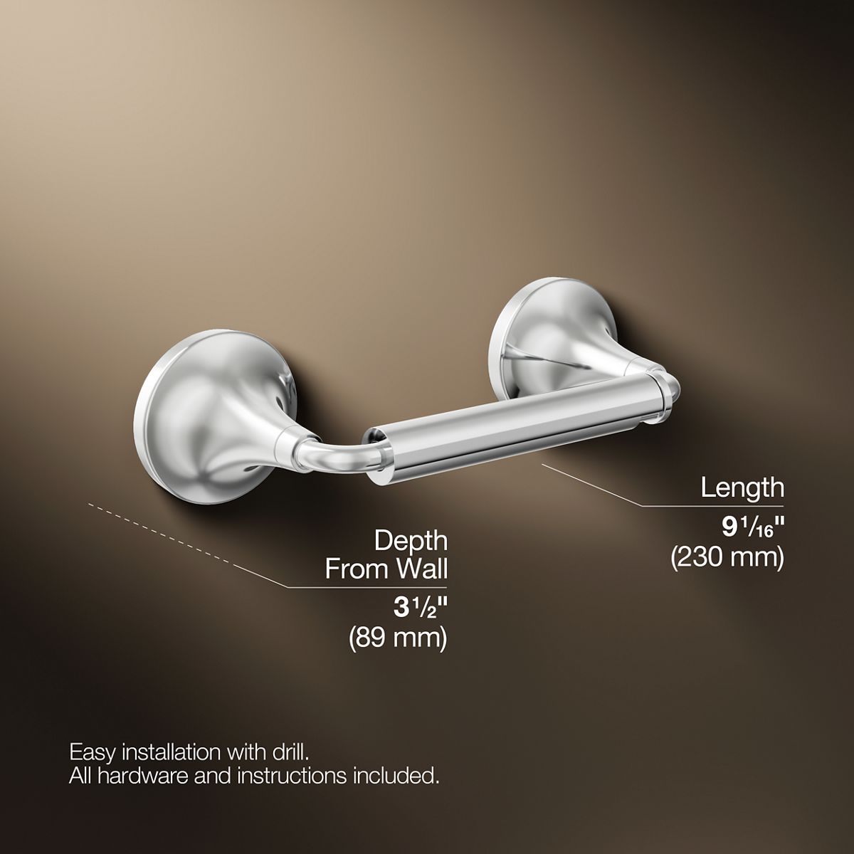 Tone™ Pivoting toilet paper holder