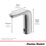 NextGen Selectronic® Touchless Faucet, Base Model, 0.35 gpm/1.3 Lpm