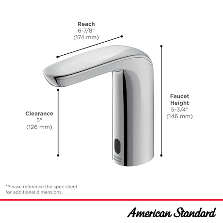 NextGen Selectronic® Touchless Faucet, Base Model, 0.35 gpm/1.3 Lpm