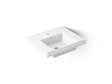 Tresham® 24" square pedestal bathroom sink