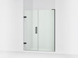 Composed™ 58"-58-3/4" W x 71-3/4" H pivot shower door with 3/8"-thick Crystal Clear glass