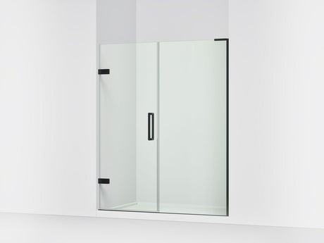 Composed™ 58"-58-3/4" W x 71-3/4" H pivot shower door with 3/8"-thick Crystal Clear glass