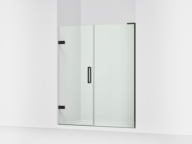 Composed™ 58"-58-3/4" W x 71-3/4" H pivot shower door with 3/8"-thick Crystal Clear glass