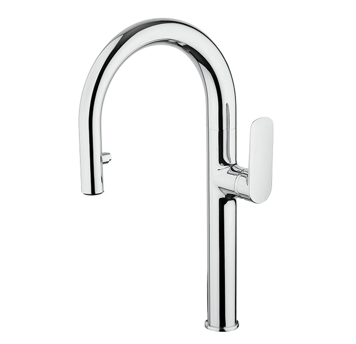 Pull-down kitchen faucet