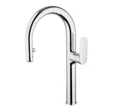 Pull-down kitchen faucet