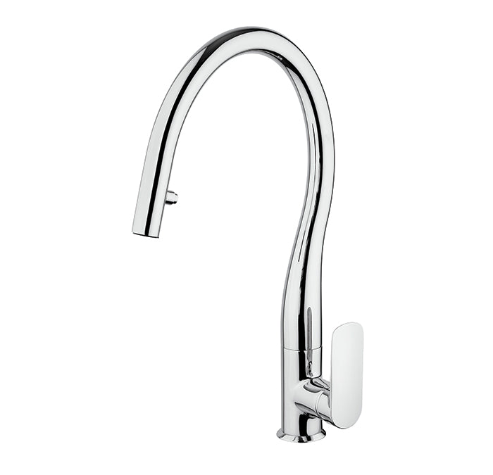Pull-down kitchen faucet, 2 sprays