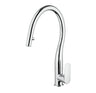 Pull-down kitchen faucet, 2 sprays