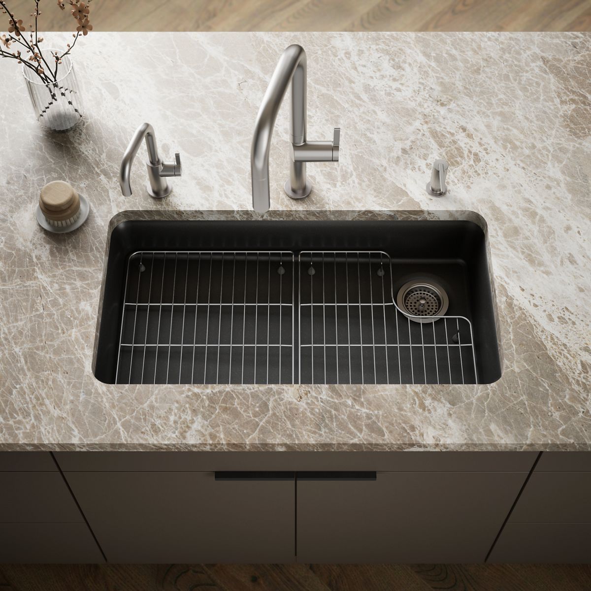 Cairn® 33" undermount single-bowl kitchen sink