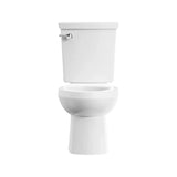 H2Optimum® Two-Piece 1.1 gpf/4.2 Lpf Standard Height Elongated Toilet Less Seat