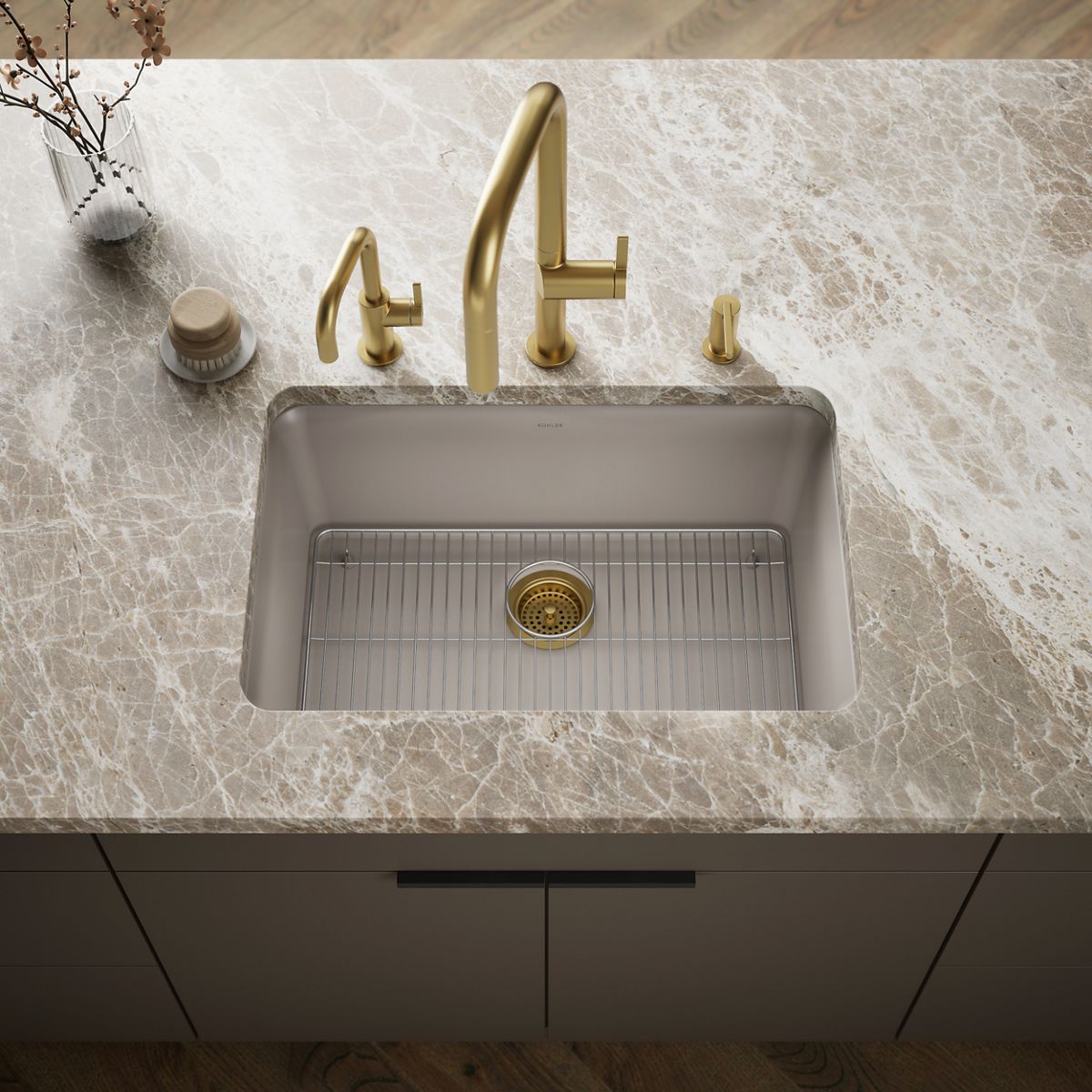 Cairn® 27-1/2" undermount single-bowl kitchen sink