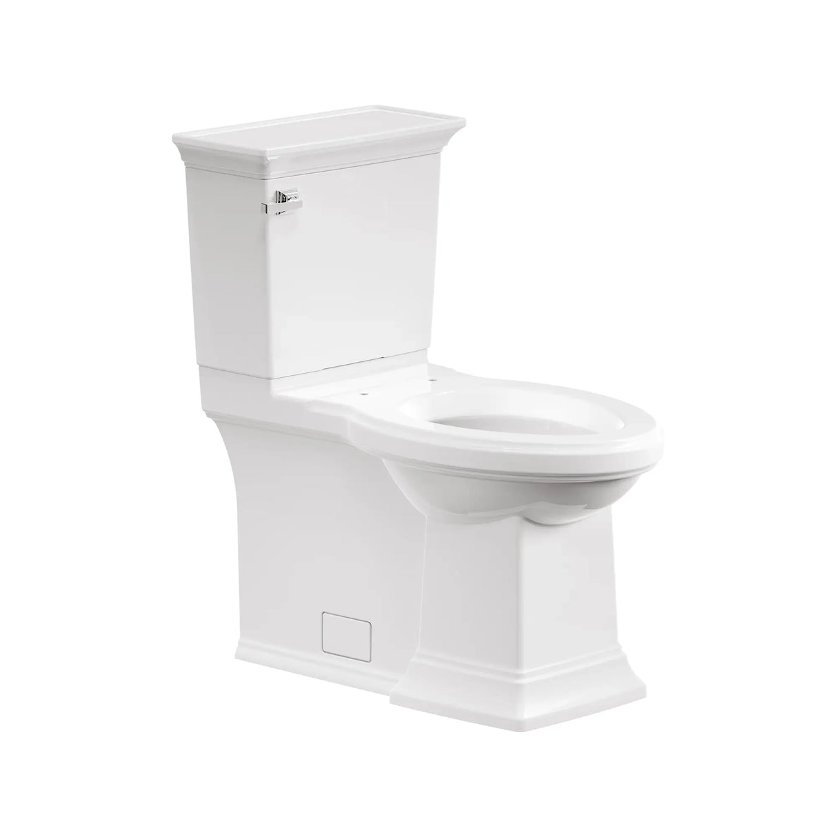Town Square® S Skirted Two-Piece 1.28 gpf/4.8 Lpf Chair Height Elongated Toilet With Seat
