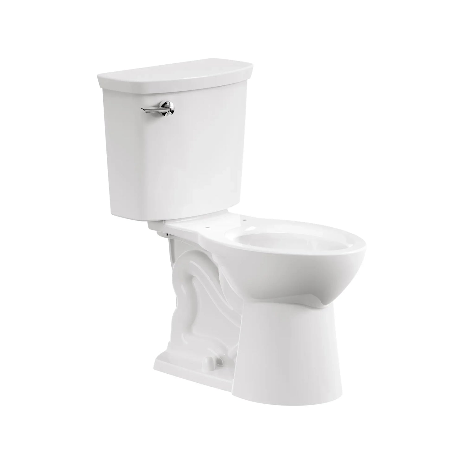 VorMax® Two-Piece 1.0 gpf/3.8 Lpf Chair Height Elongated Toilet Less Seat