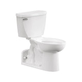 Yorkville® Two-Piece Pressure Assist 1.6 gpf/6.0 Lpf Chair Height Back Outlet Elongated EverClean® Toilet