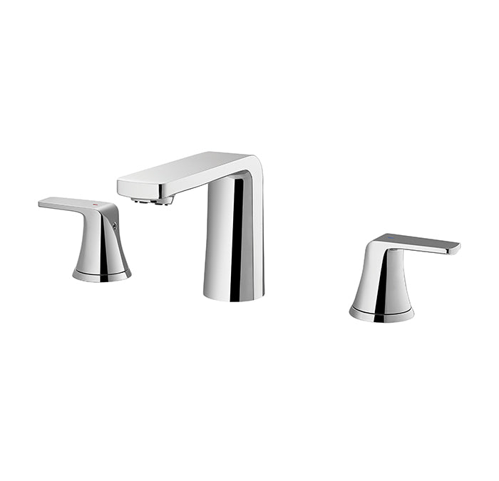 Widespread basin faucet