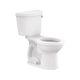 Champion PRO Two-Piece 1.6 gpf/6.0 Lpf Chair Height Elongated Right Hand Trip Lever Toilet less Seat
