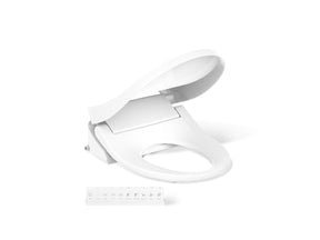 PureWash® E815 Round-front bidet toilet seat with remote control