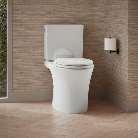 Veil® Elongated toilet bowl with skirted trapway