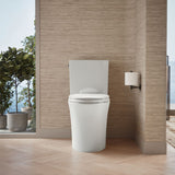 Veil® Elongated toilet bowl with skirted trapway