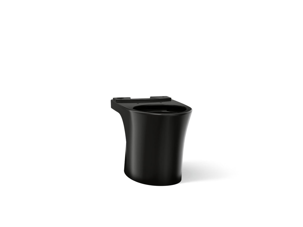 Veil® Elongated toilet bowl with skirted trapway