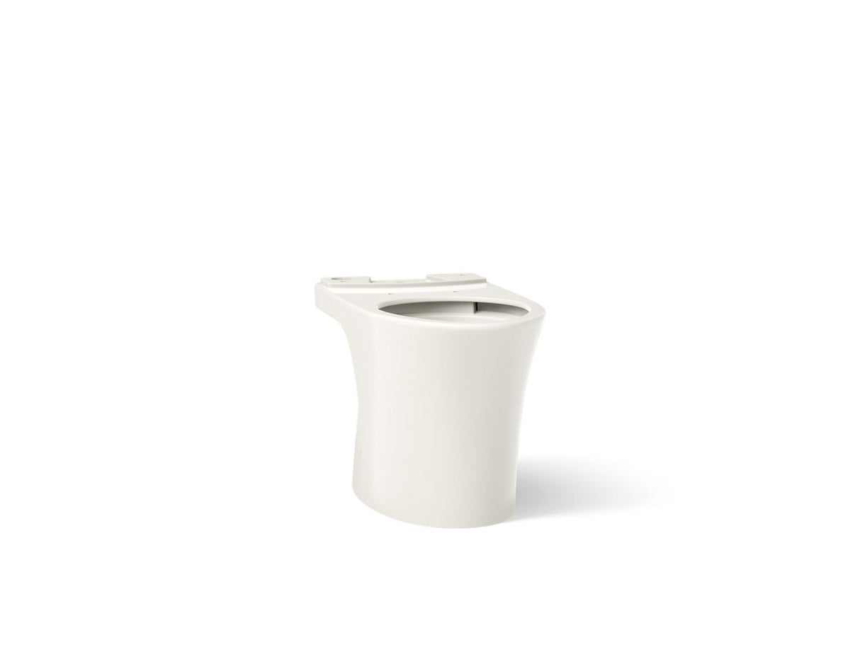 Veil® Elongated toilet bowl with skirted trapway