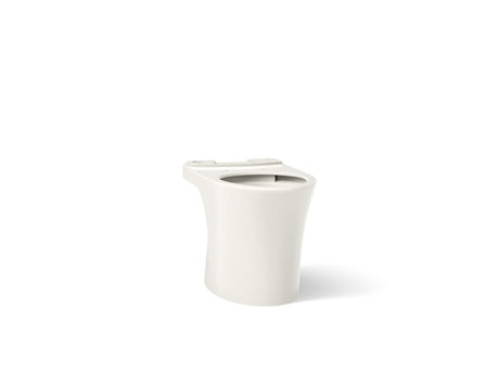 Veil® Elongated toilet bowl with skirted trapway