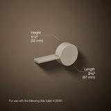 Veil® Left-hand trip lever