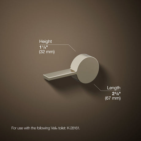Veil® Left-hand trip lever