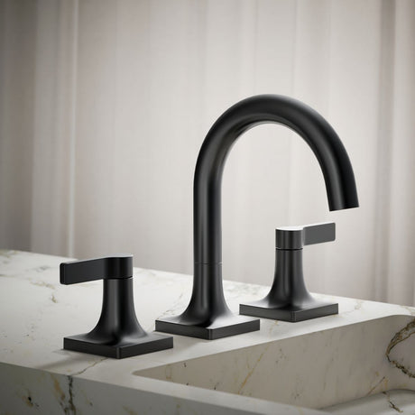 Venza® Widespread bathroom sink faucet, 0.5 gpm