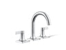 Venza® Widespread bathroom sink faucet, 0.5 gpm