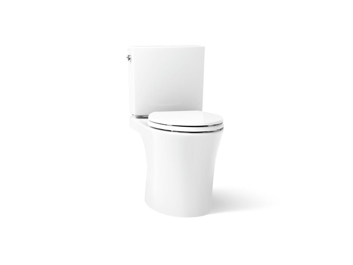 Veil® Two-piece elongated toilet with skirted trapway, 1.28 gpf