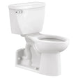 Yorkville® Two-Piece Pressure Assist 1.1 gpf/4.2 Lpf Chair Height Back Outlet Elongated EverClean® Toilet