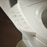 PureWash® E725 Elongated bidet toilet seat with remote control