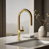 Components® Touchless pull-down kitchen sink faucet with two-function sprayhead