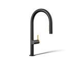Components® Touchless pull-down kitchen sink faucet with two-function sprayhead
