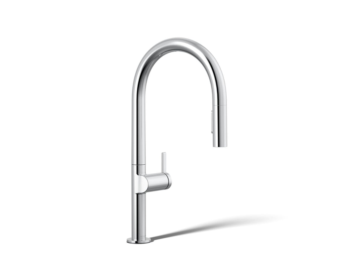 Components® Touchless pull-down kitchen sink faucet with two-function sprayhead