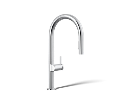 Components® Touchless pull-down kitchen sink faucet with two-function sprayhead