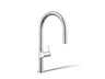Components® Touchless pull-down kitchen sink faucet with two-function sprayhead
