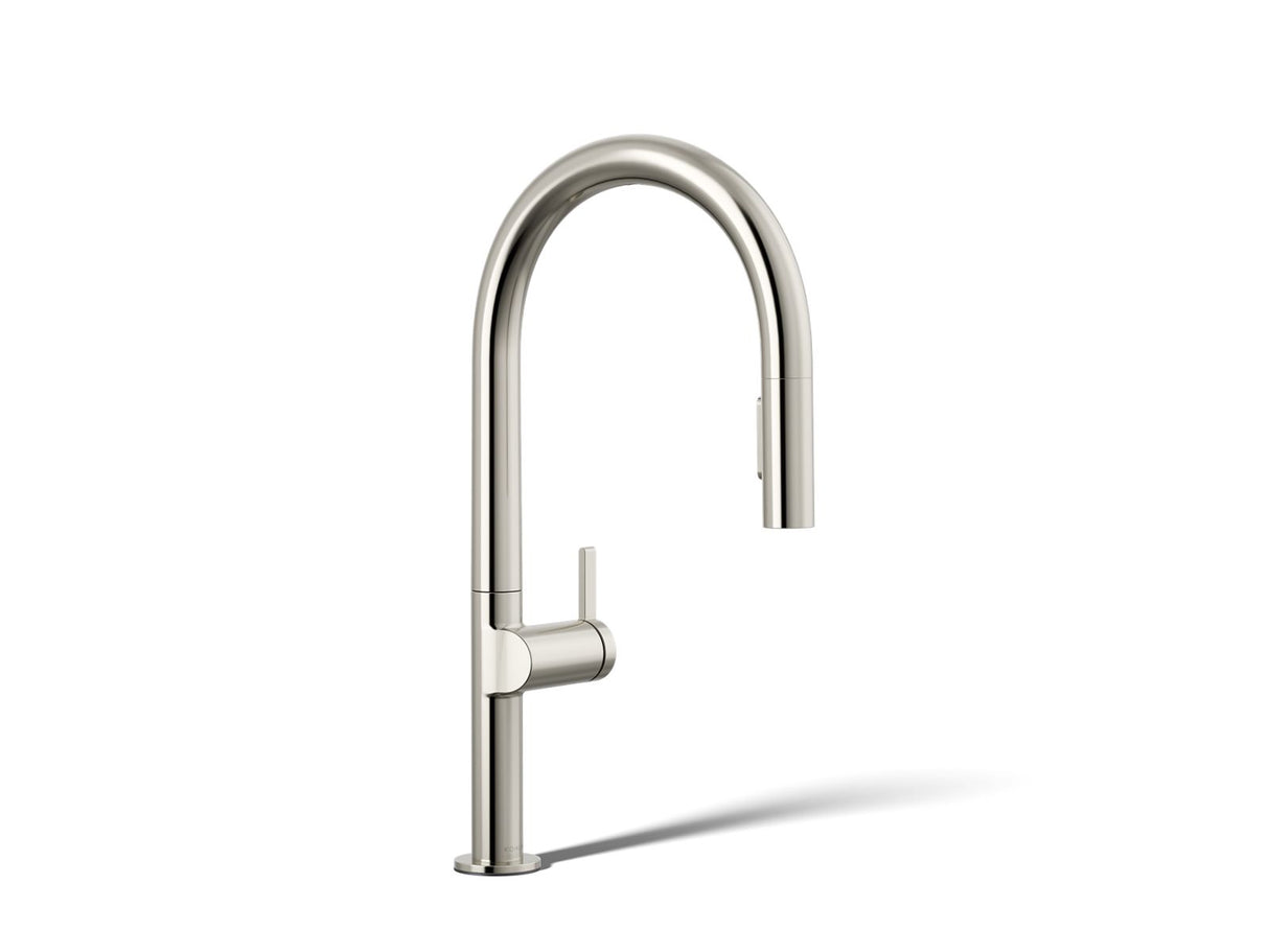 Components® Touchless pull-down kitchen sink faucet with two-function sprayhead