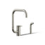 Components® Single-handle kitchen sink faucet with two-function extended-reach spout and side sprayer
