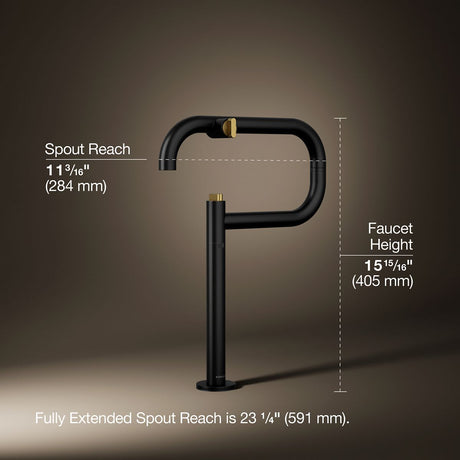 Components® Deck-mount pot filler