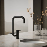 Components® Single-handle bar sink faucet with two-function extended-reach spout