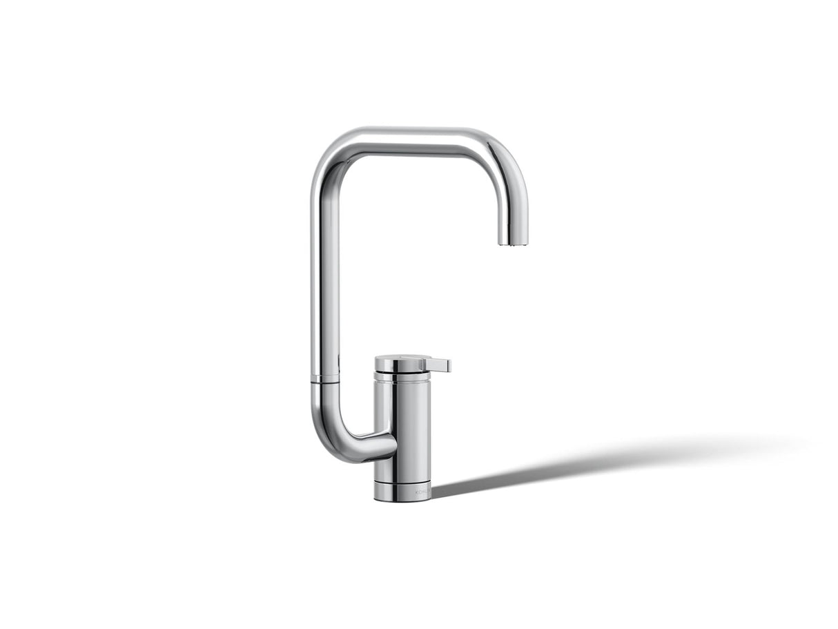 Components® Single-handle bar sink faucet with two-function extended-reach spout