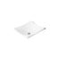 DemiLav® 18-1/4" rectangular vessel bathroom sink, no overflow