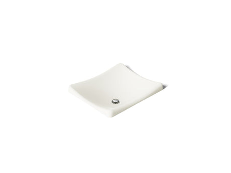DemiLav® 18-1/4" rectangular vessel bathroom sink, no overflow