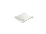 DemiLav® 18-1/4" rectangular vessel bathroom sink, no overflow