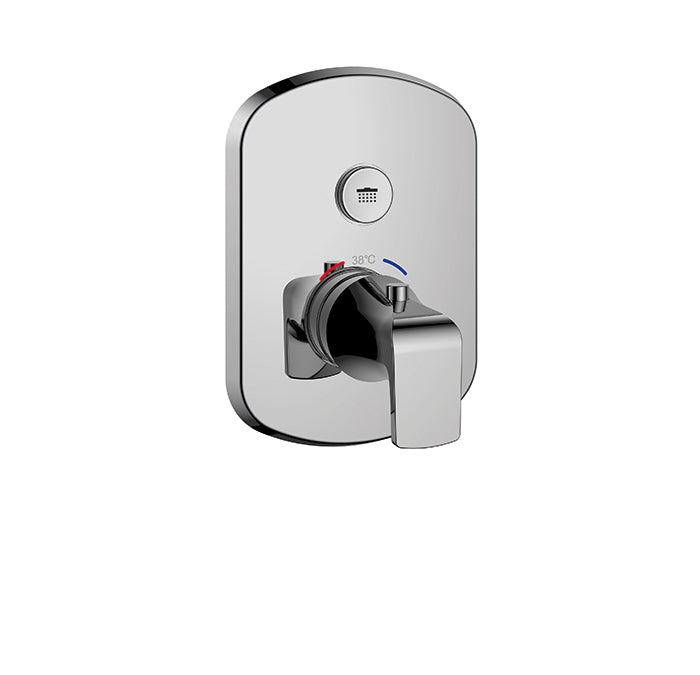 PushGo thermostatic valve and trim set - 1 control