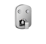PushGo thermostatic valve and trim set - 2 controls