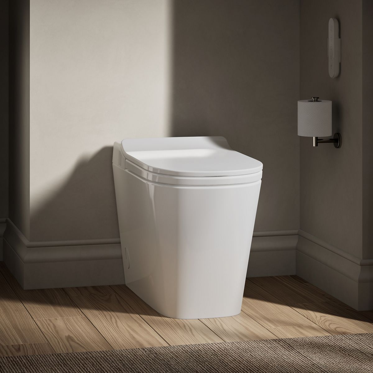 Leap™ One-piece elongated smart toilet, dual-flush