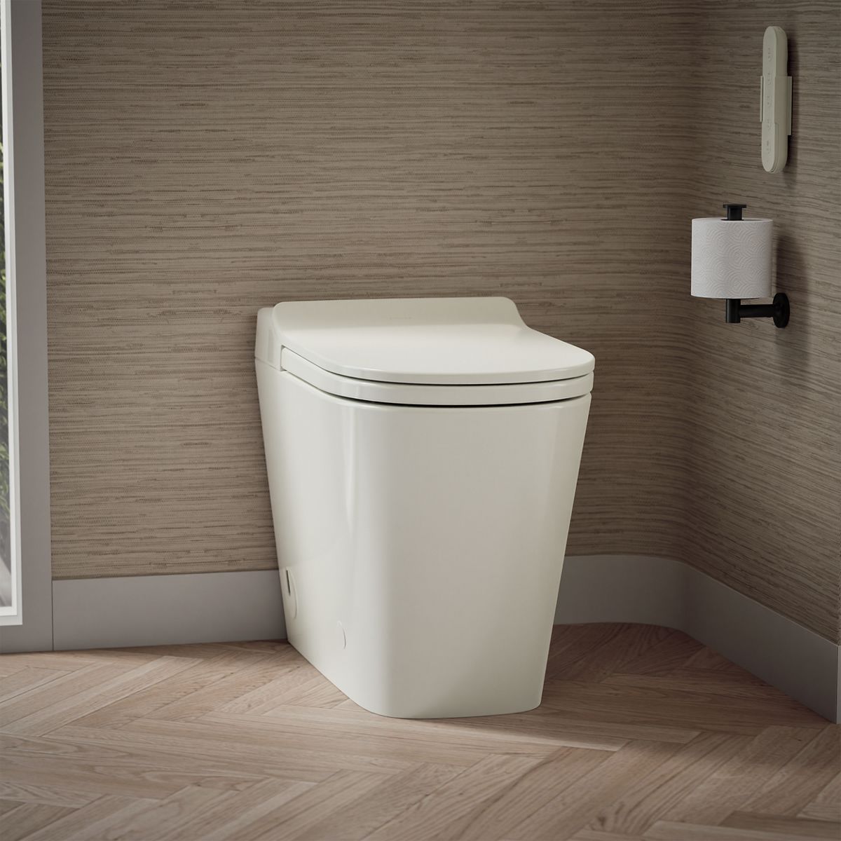 Leap™ One-piece elongated smart toilet, dual-flush